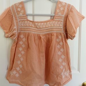 Forever 21 Embroidered Top